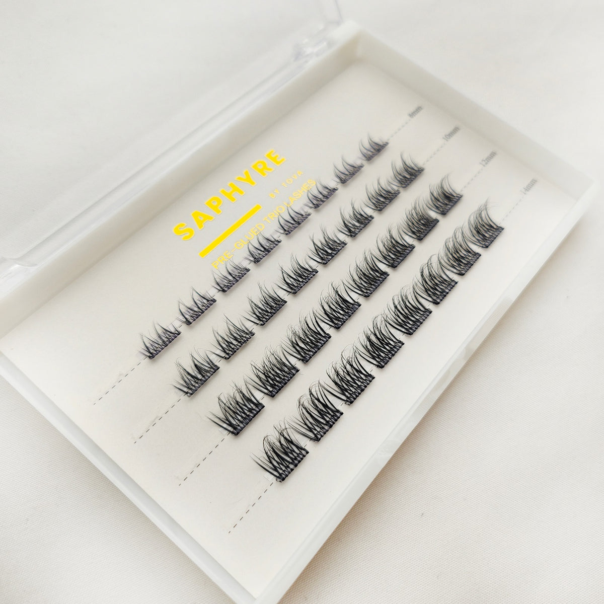 Saphyre by Tova Pre-glued Trio Lashes KFP