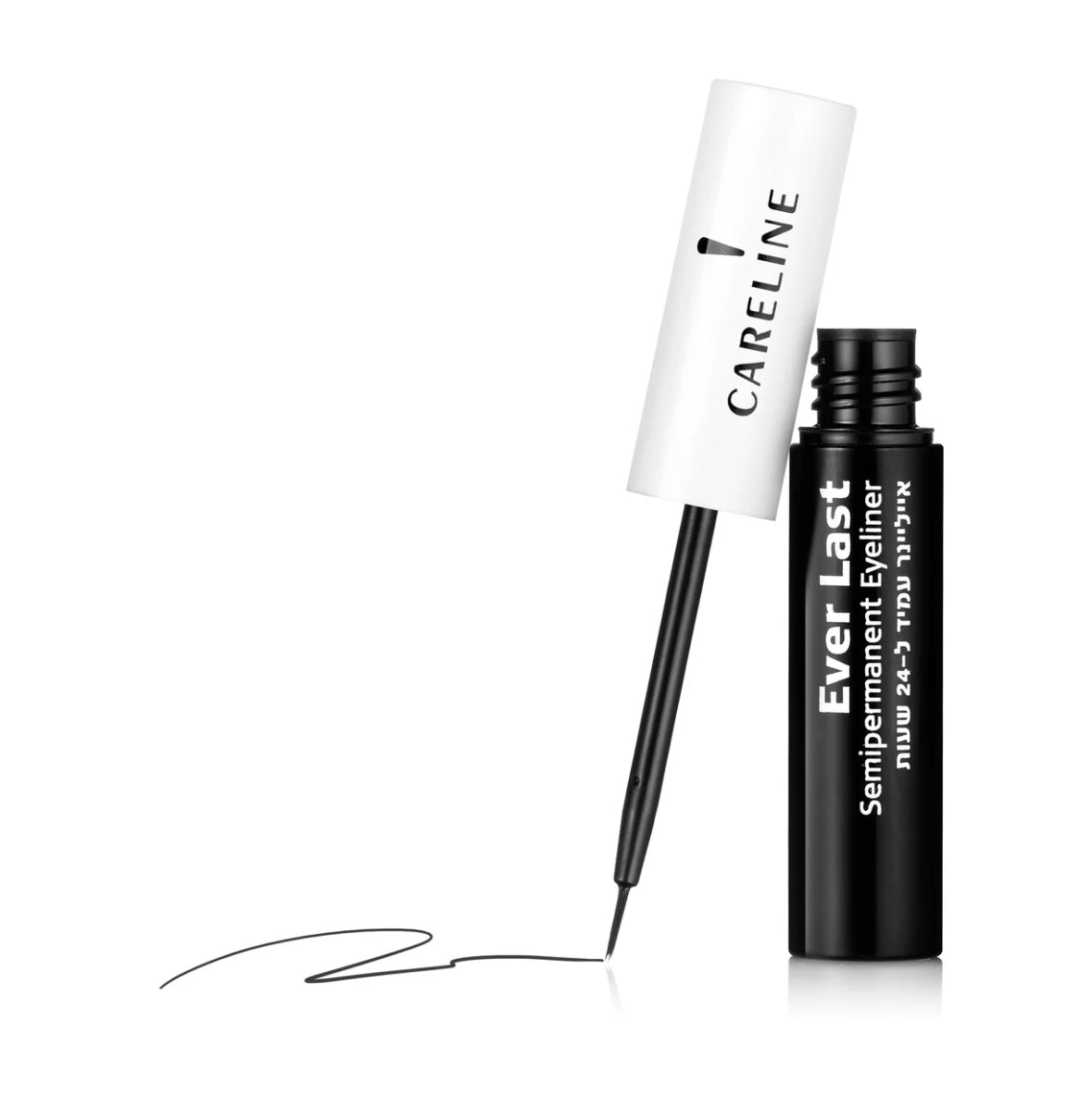 Careline Everlast Semi Permanent Eye Liner Water Proof, Black Eyeliner KFP