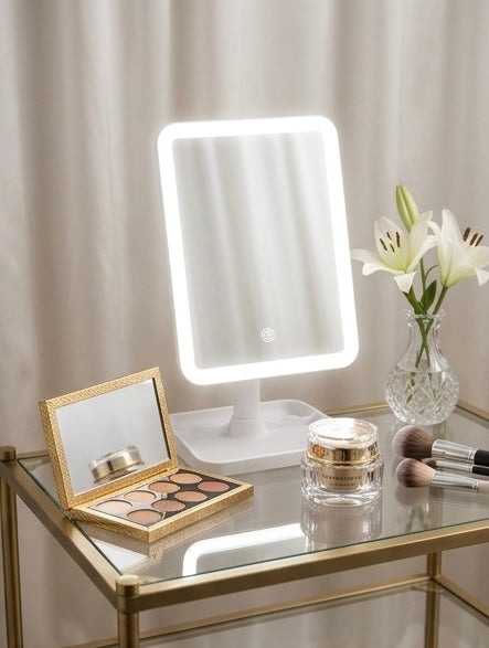 Rechargeable Lit Makeup Mirror