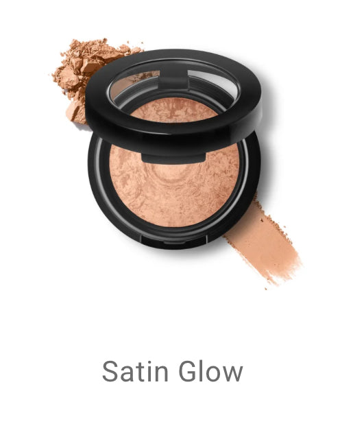 Baked Finishing Powder/ Bronzer Shade Satin Glow