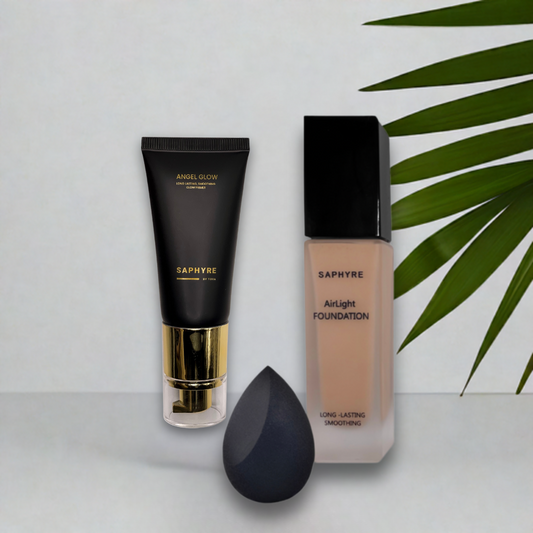 The Constant Collection (Saphyre Angel Glow Primer, Saphyre AirLight Foundation & The Saphyre Bouncer)