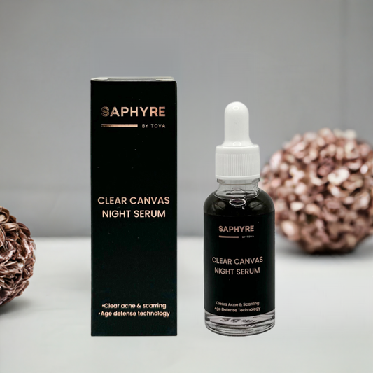 Saphyre by Tova Clear Canvas Night Serum KFP