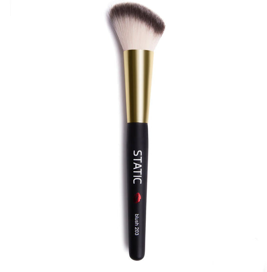 Static Bronzer, Contour, Blush Brush 203