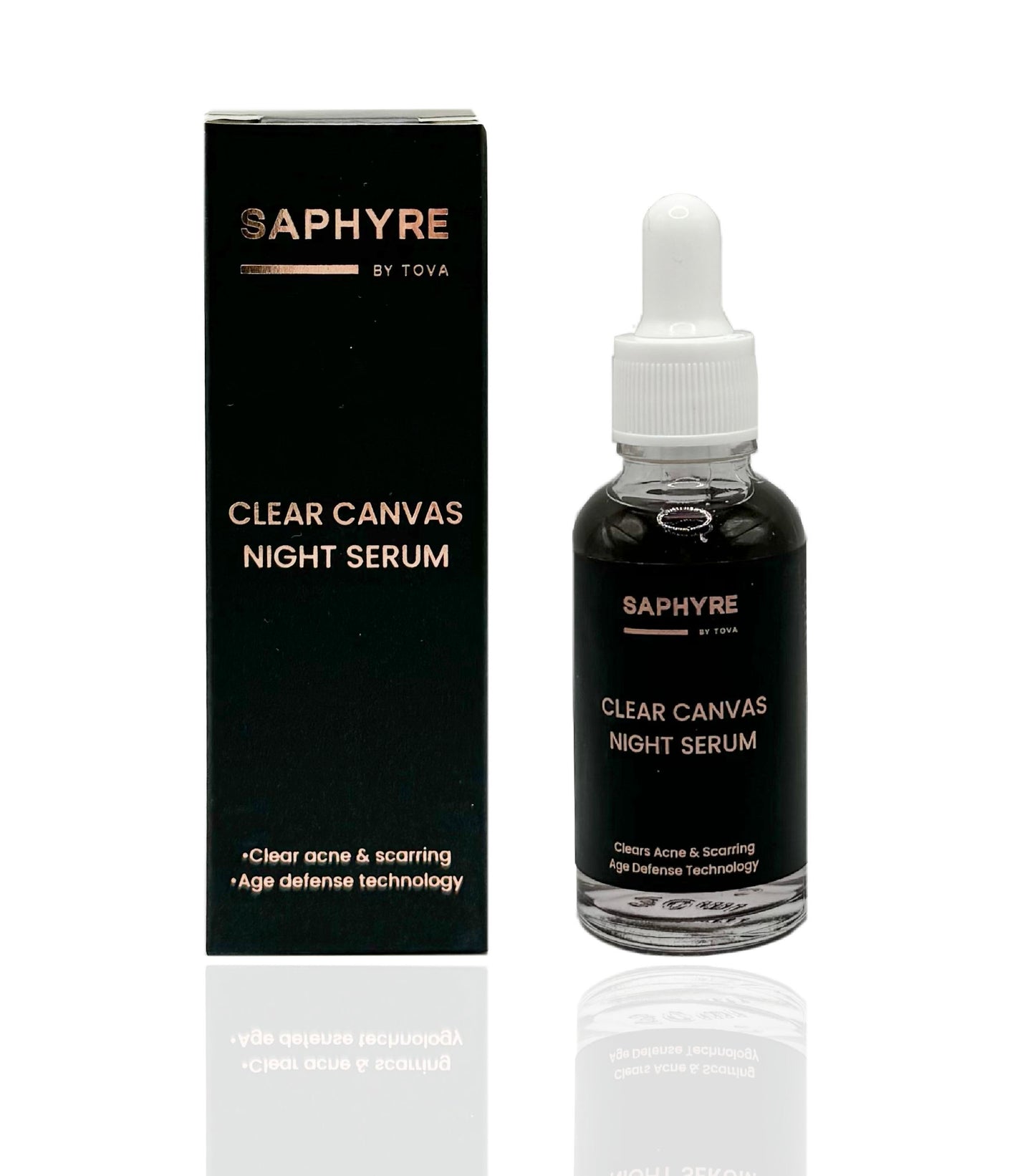 Saphyre by Tova Clear Canvas Night Serum KFP