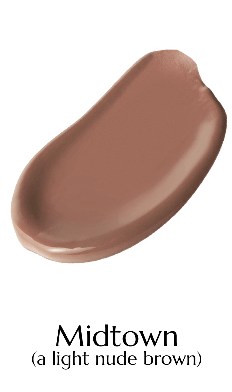 LL cream matte lipstick long lasting (shimmer and non-shimmer. Apply as a liquid and dries matte)