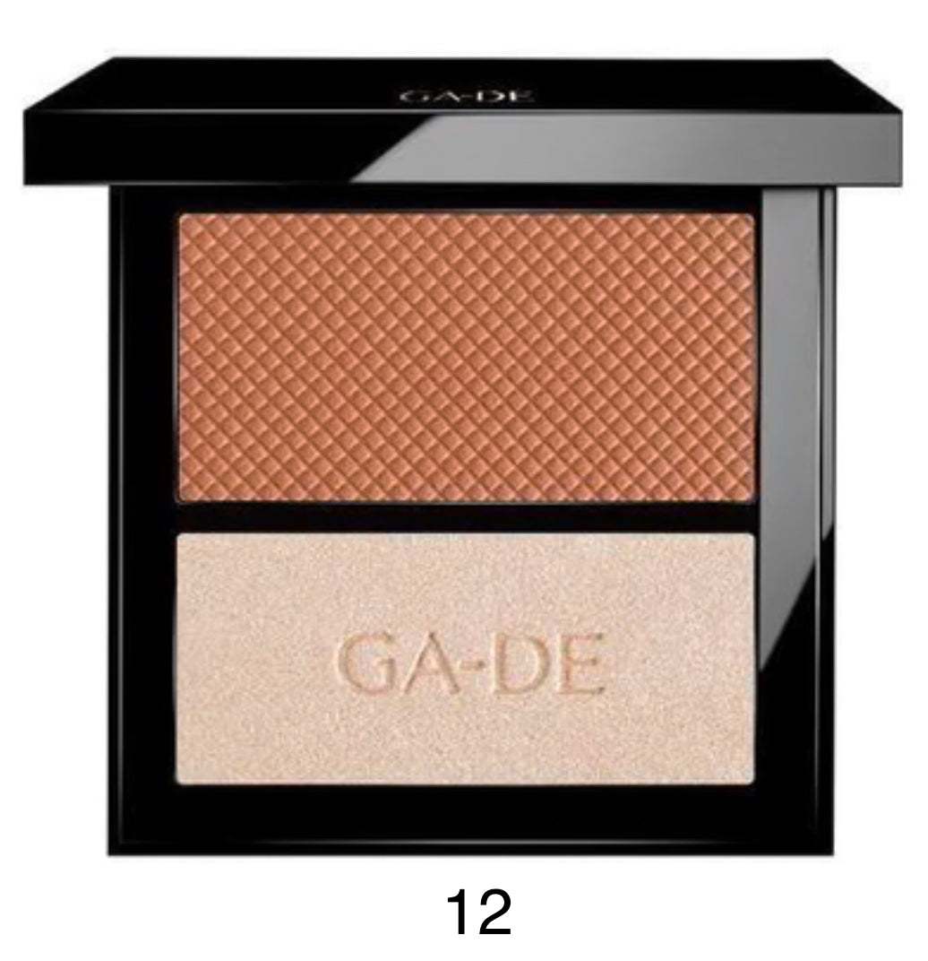 GA-DE Velveten blush & shimmer duet BRONZERS and BLUSHES