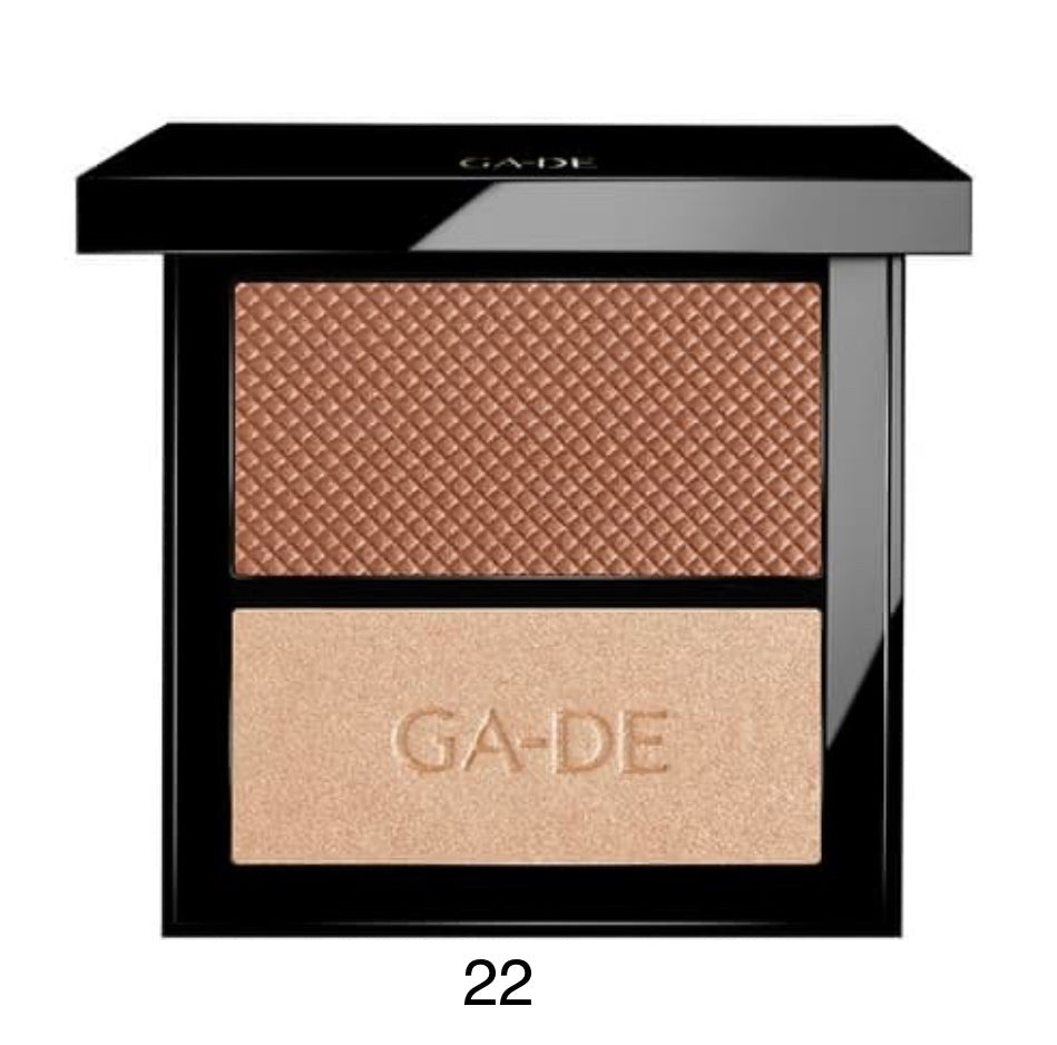 GA-DE Velveten blush & shimmer duet BRONZERS and BLUSHES