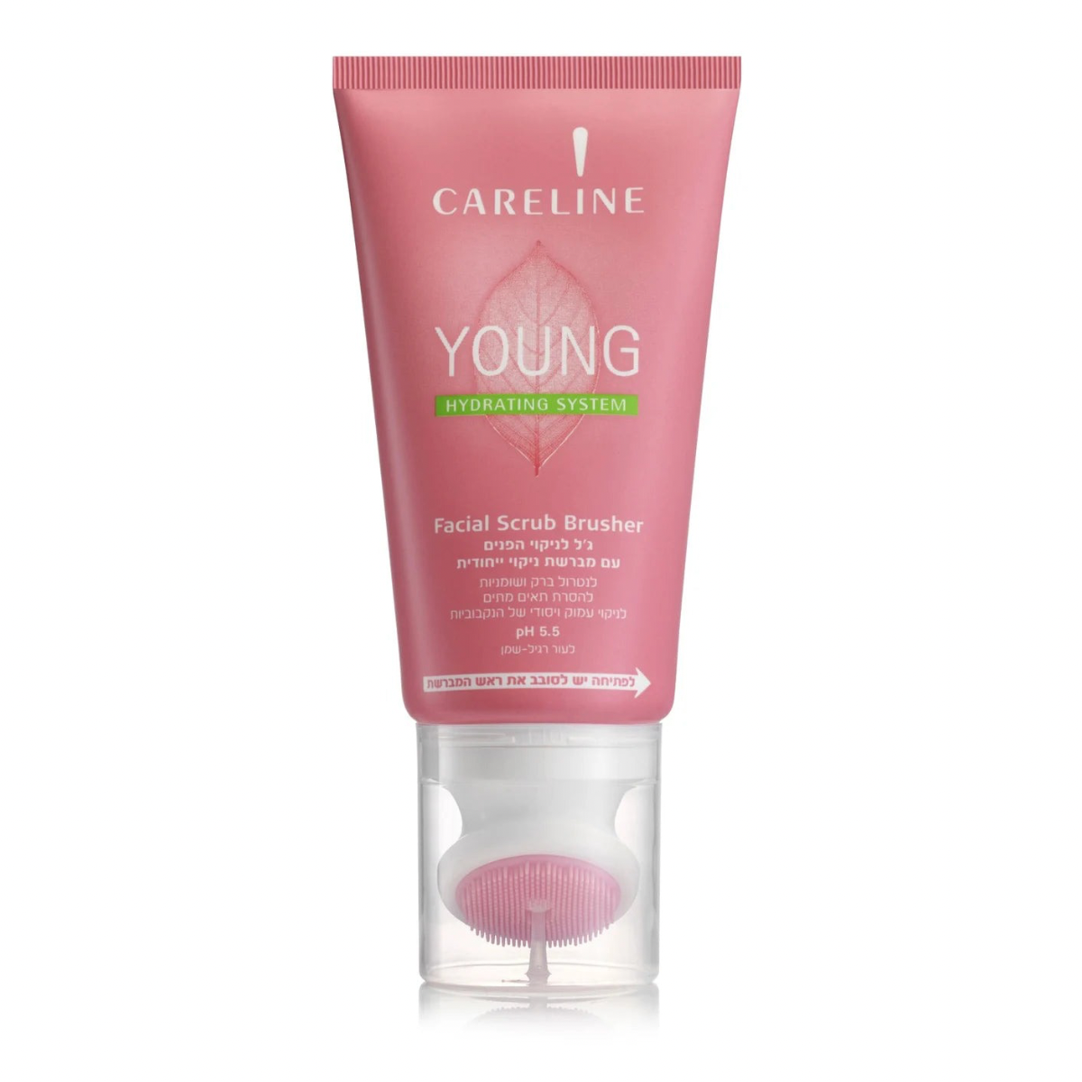 Careline Young Facial Scrub W/ Brush 150ml
