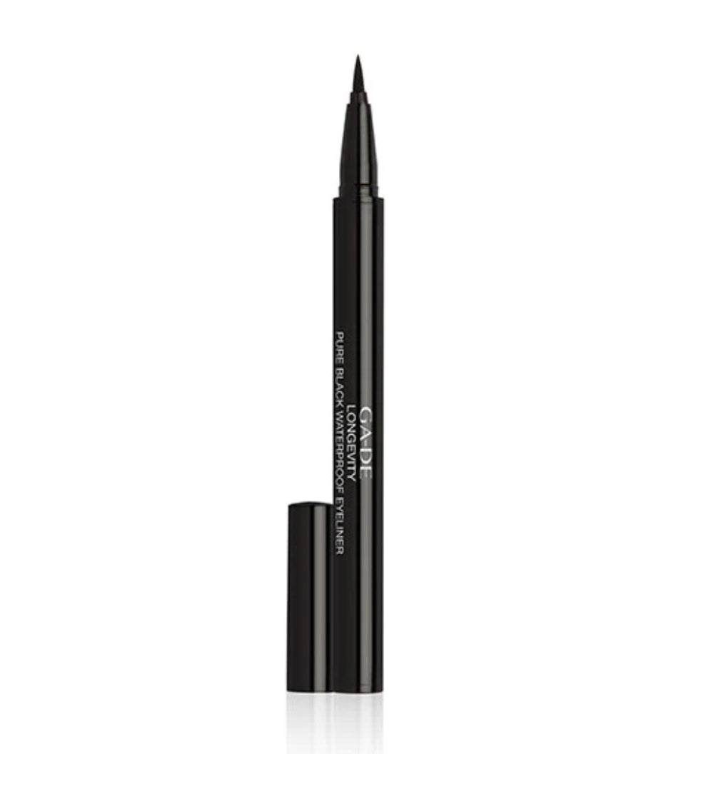 GA-DE Longevity Pure Black Waterproof Eyeliner (Felt Tip) KFP